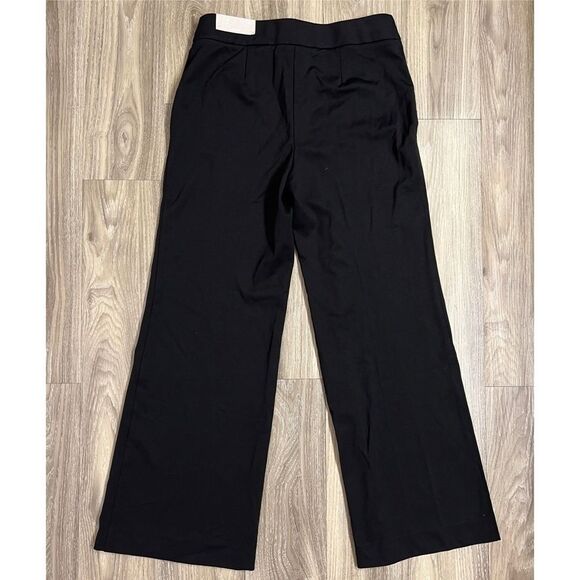 Chico's Seasonless Ponte Wide Leg Trouser Pants Lyocell Spandex Sz 0.5 / S NEW - Picture 3 of 8